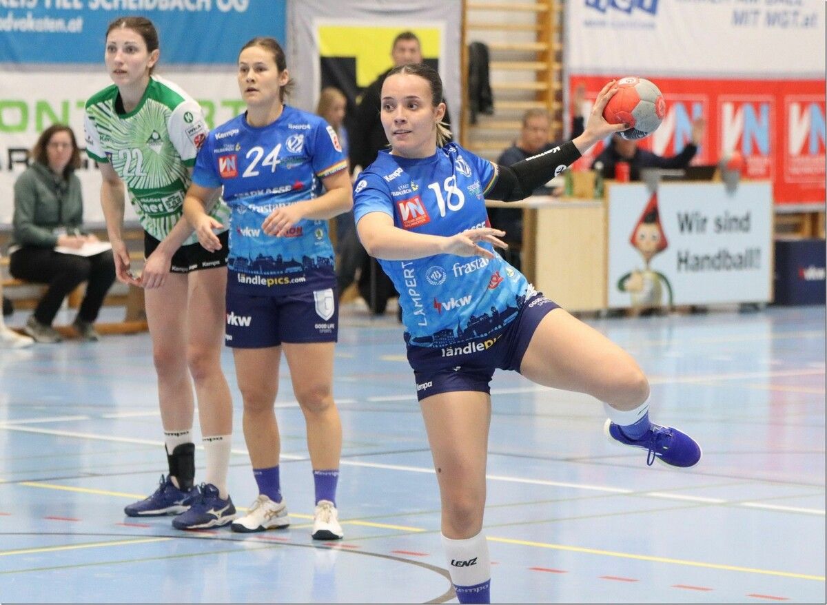 Siebenmeter und Tor durch Marina Jakob.