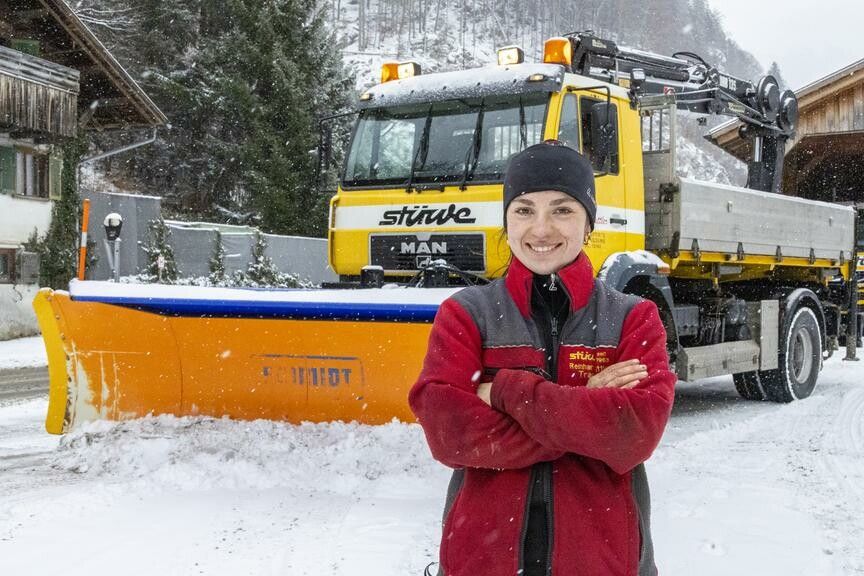 Sonja Stüttler fühlt sich als junge Frau im männerdominierten Beruf als gleichwertig wahrgenommen. ⇒VN/Paulitsch (3)
