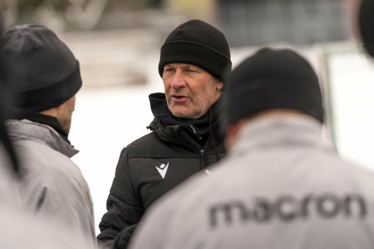 SWB-Cheftrainer Andreas Heraf ist ein Mann mit klaren Vorstellungen.⇒VN-Stiplovsek