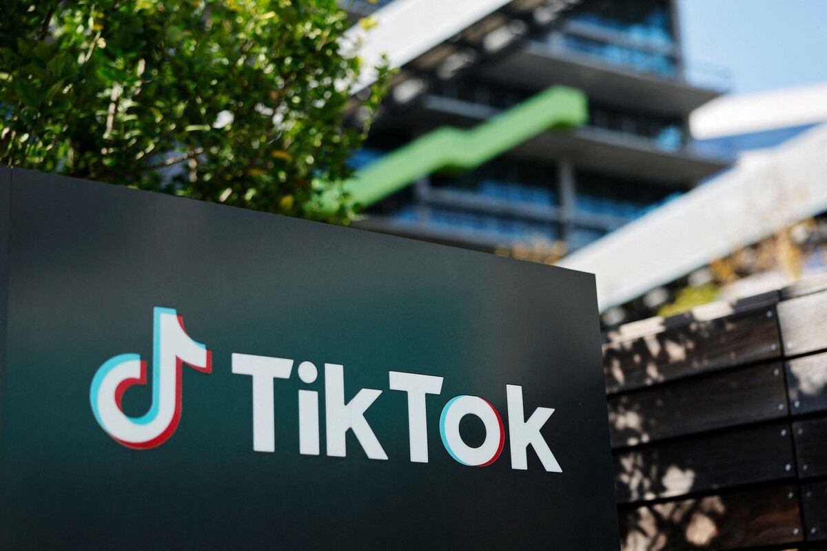 Tiktok steht nicht nur wegen einer potenziellen Suchtgefahr in der Kritik.⇒AFP