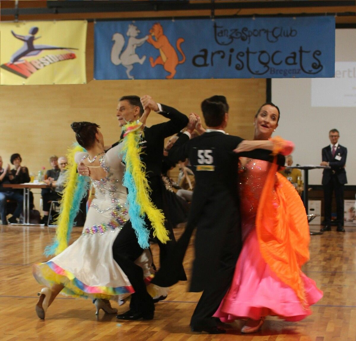 Traditionell tanzten Vorarlbergs Tanzsportvereine im Hohenweiler hokus bei WestDance 2026 und der Vorarlberger Meisterschaft ins neue Jahr. ⇒stp (4)