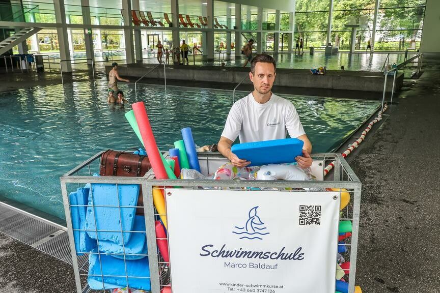 Unter der Woche trifft man Marco Baldauf in Dornbirn an. Am Wochenende unterrichtet er bislang aber auch in Rankweil.⇒VN/Steurer