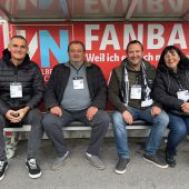 SCR Altach auf der ­VN-Fanbank anfeuern