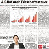 „AK-Ruf nach Erbschaftssteuer“