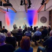 Im Dialog mit den VN: Bilgeri warnte vor politischer Hetze