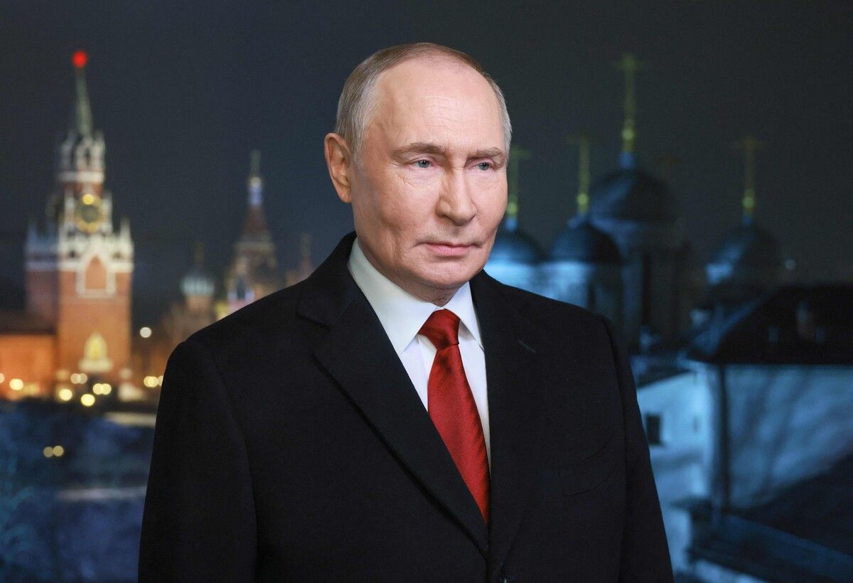 Wladimir Putin hielt in Moskau seine Neujahrsansprache. ⇒afp