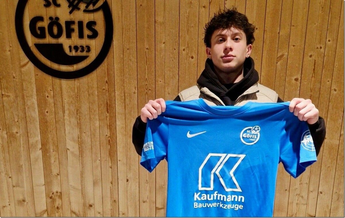Youngster Samuel Kelemen will mit Göfis den Verbleib schaffen. ⇒privat (2)