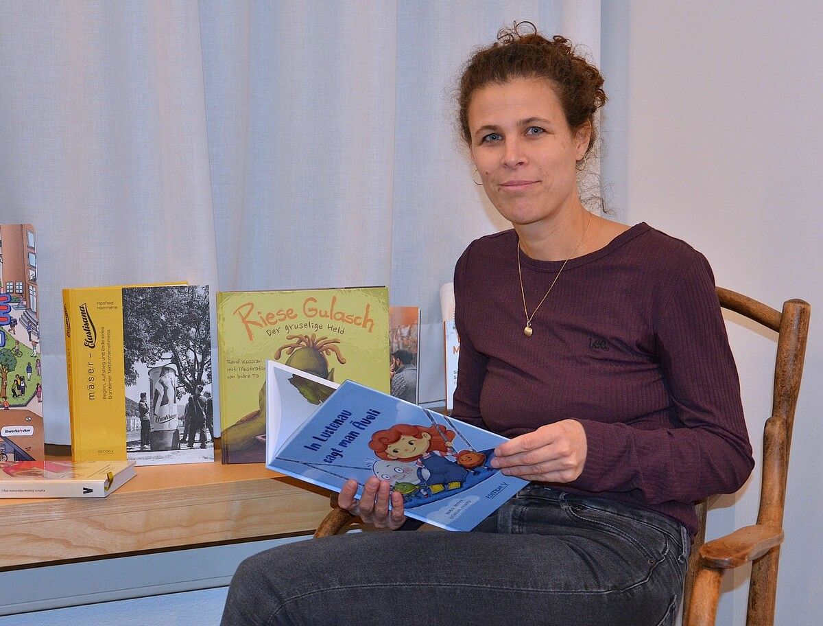 Zu den von Denise gestalteten Publikationen zählen Kinderbücher von Vorarlberger Autor/innen. ⇒HRJ (2)