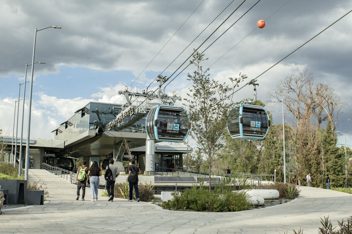 Zwölf Stationen sind für die Cablebus Linea 5 in Mexico City geplant. ⇒FA