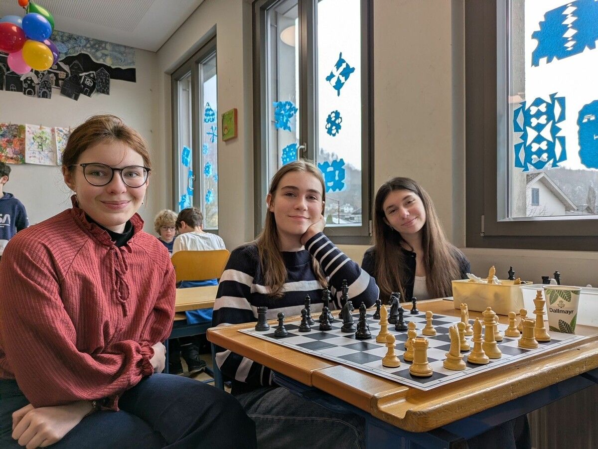 Adele, Christina und Ranya freuen sich auf das Heimturnier.