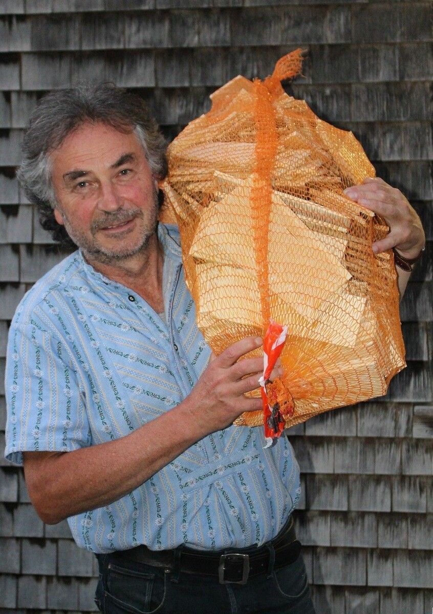 Albert Hager – seit mehr als 30 Jahren als „der Schindeler“ Botschafter des Bregenzerwälder Schindeler-Handwerks. ⇒stp