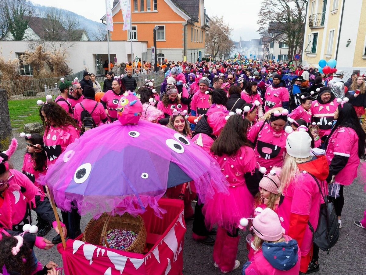 Alle Götzner Kindergärten beteiligen sich am Umzug.⇒ Armin Loacker