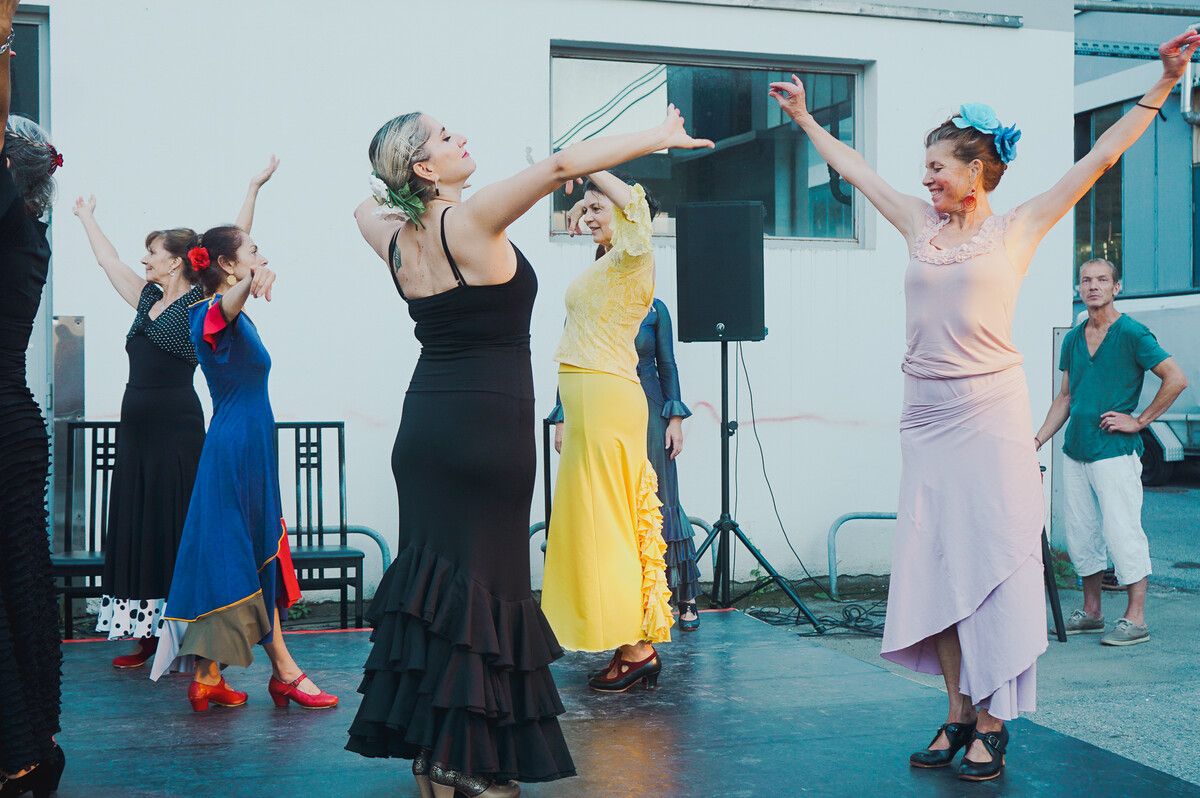 Am Samstag, 21. Februar wird beim Jaleo Flamencoverein durchgehend Sevillanas getanzt.⇒Daniella Oyarzo