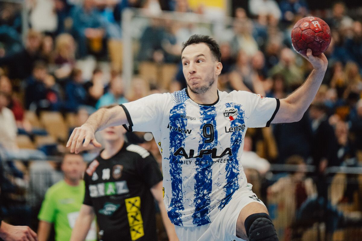 Ante Tokic war mit sechs Treffern Hards bester Torschütze, an der Niederlage in Ferlach konnte auch er nichts ändern.⇒gepa