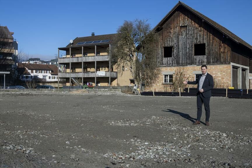 Auf dieser Fläche soll noch heuer ein neuer Kinderspielplatz entstehen. ⇒VN/Paulitsch