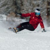 Alpin-Snowboarder setzen auf Routine