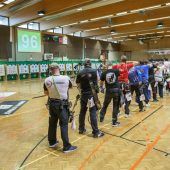 Zwei Tage Bogensport in der Sporthalle