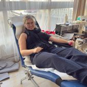 Blutspendeaktion in Egg