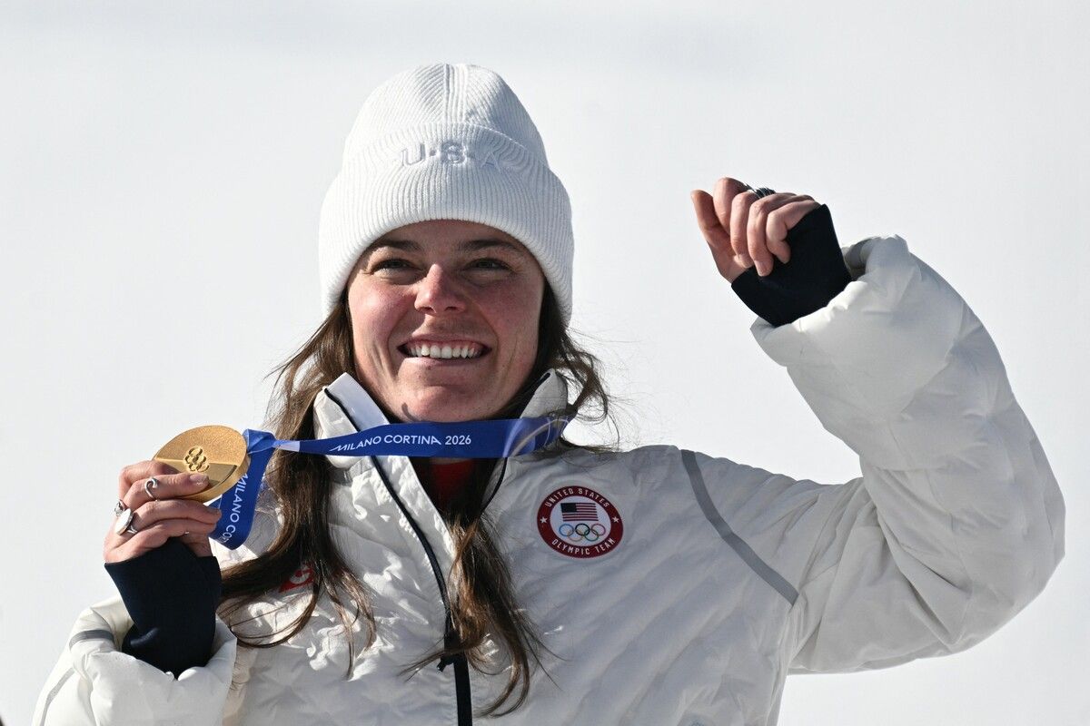 Breezy Johnson jubelt, Lindsey Vonn wurde mit dem Hubschrauber geholt und Nina Ortlieb war schwer enttäuscht.⇒