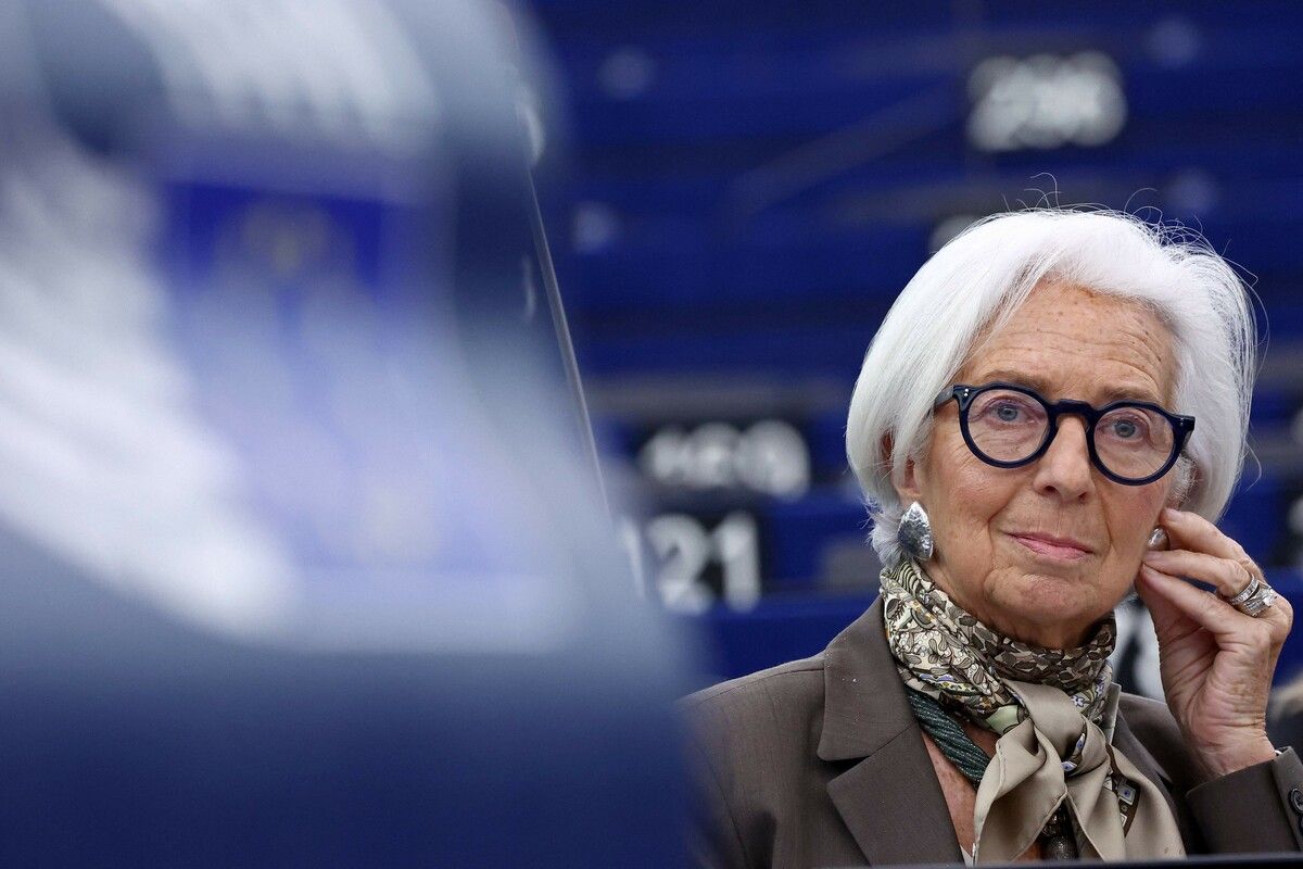 Christine Lagarde, die Präsidentin der EZB möchte vorzeitig aus dem Amt scheiden. ⇒afp
