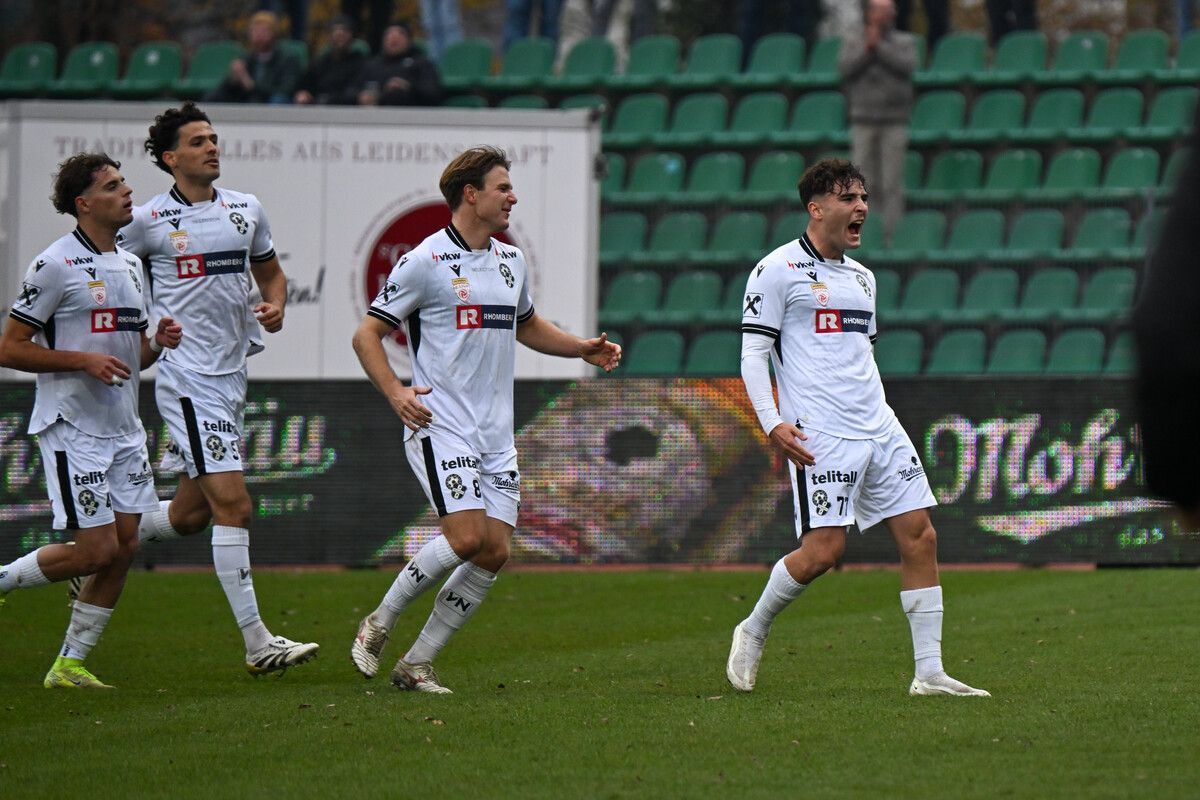 Damian Maksimovic erzielte ein wunderbares Tor.⇒gepa