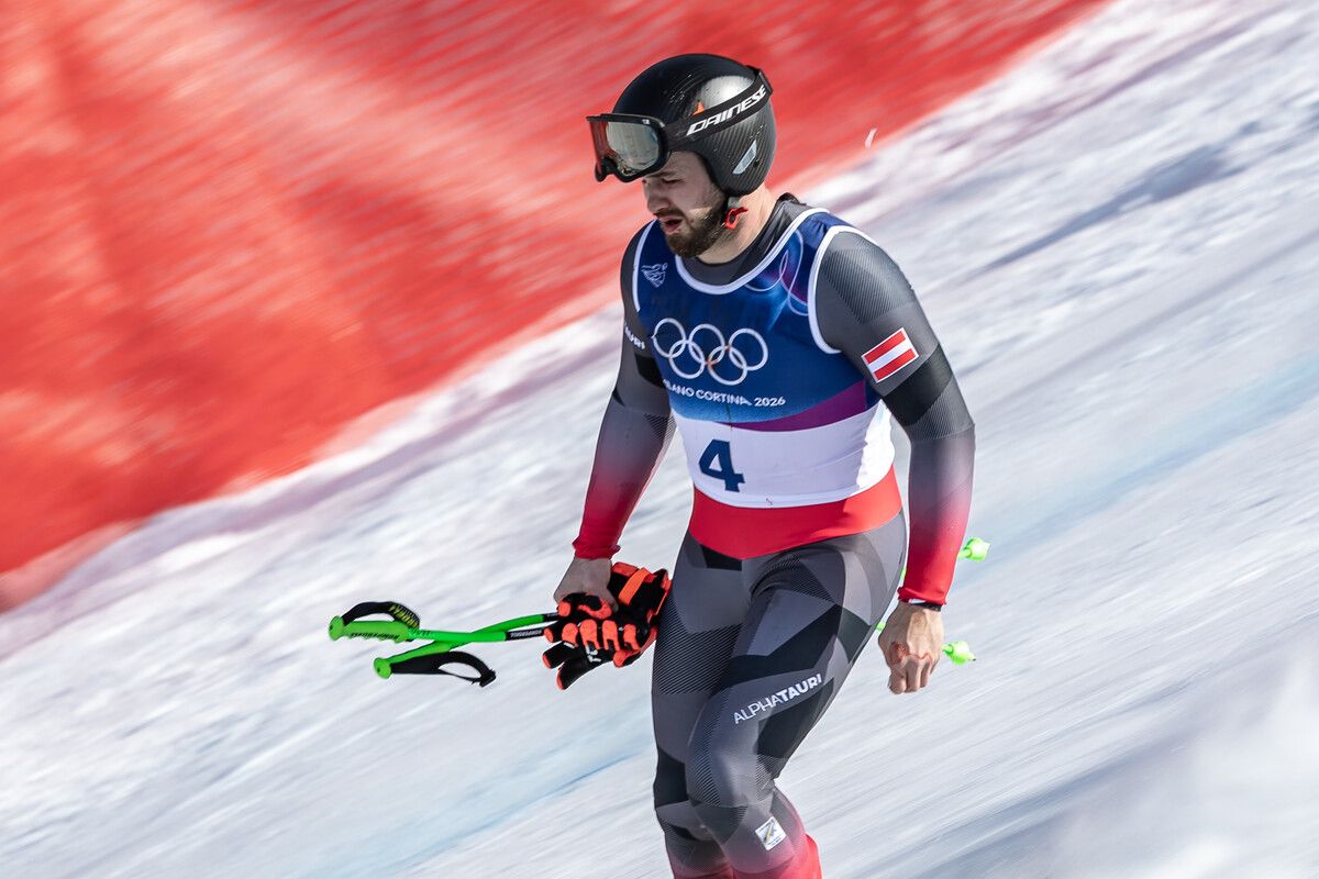 Daniel Hemetsberger hatte nach Sturz im Training Glück im Unglück. ⇒apa