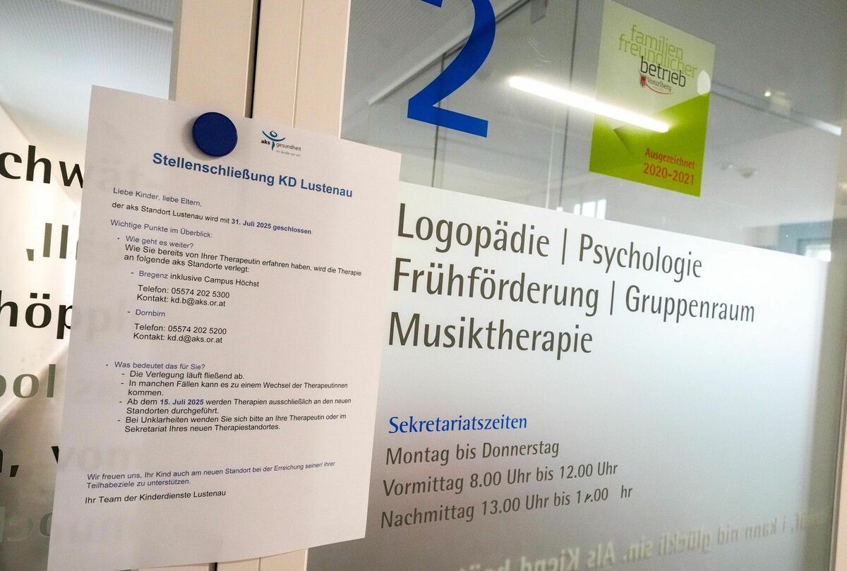 Der AKS-Standort in Lustenau musste im Vorjahr bereits geschlossen werden. Die öffentliche Aufregung war groß. ⇒VN/Paulitsch