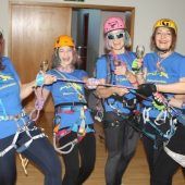 Frauen, Fasching, Feierlaune