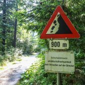 Neuer Radweg zwischen Schnepfau und Au