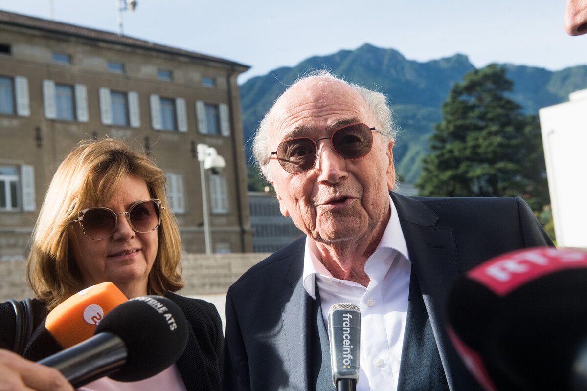 Der ehemalige und langjährige FIFA-Boss Joseph Blatter lässt kein gutes Haar an seinem Nachfolger Gianni Infantino.⇒ap