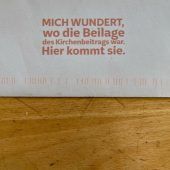 Vom Wunder doppelter Kirchenpost