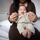 Tumor vor Geburt behandelt