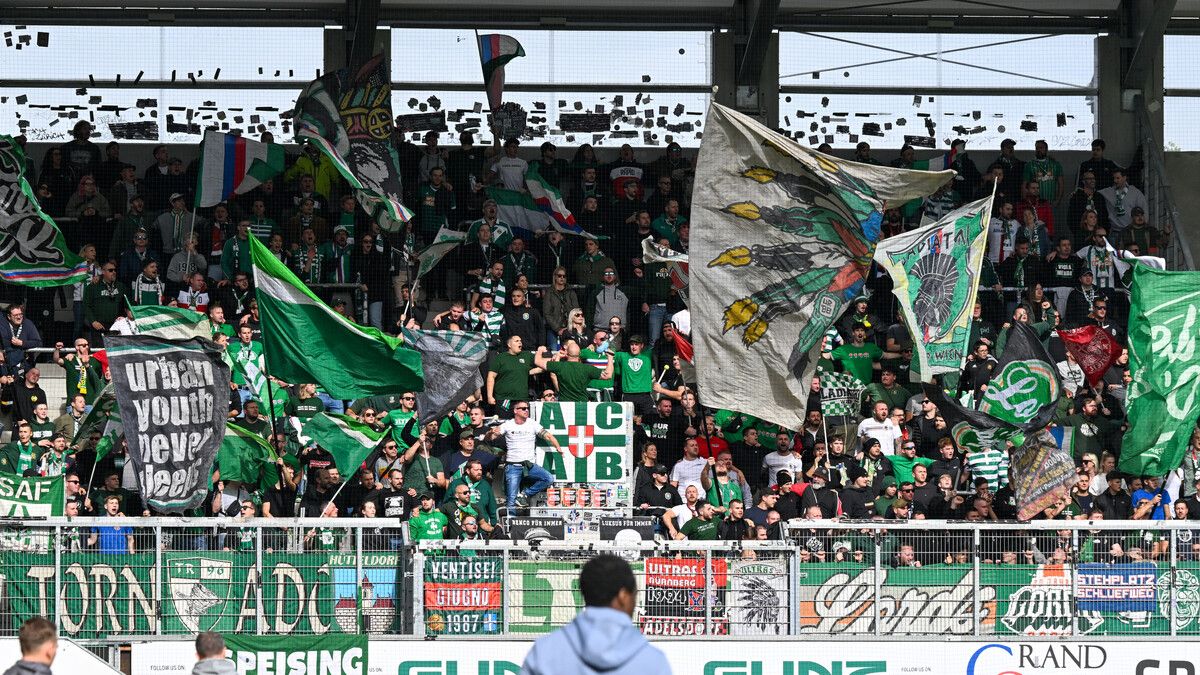 Der Rapid-Block im Schnabelholz wird nicht ausverkauft sein.⇒gepa