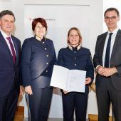 Neue Kommandantin in Bludenz