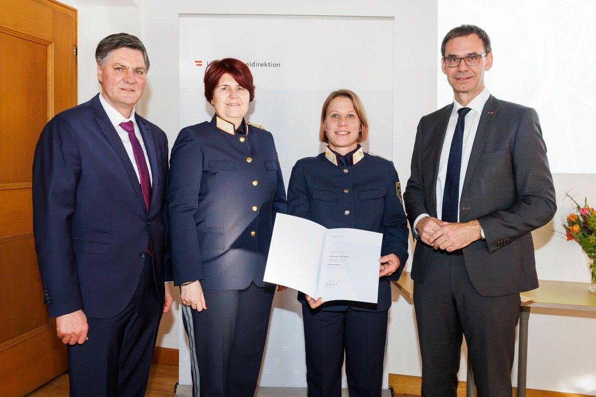 Diana Karner übernimmt die Führung des Polizeianhaltezentrums. Land Vorarlberg