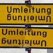 Sanierungsarbeiten bei Götzis