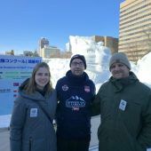 Ländle-Trio beim Japan-Schneefestival