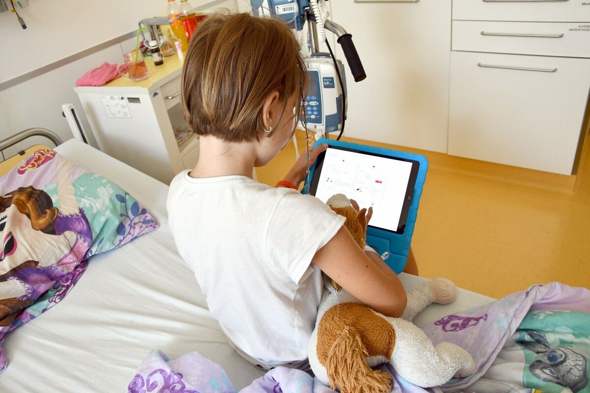 Die Einbeziehung der jungen Krebspatienten ist ein Anliegen, das mit dem Telemonitoring verfolgt wird. ⇒MedUni