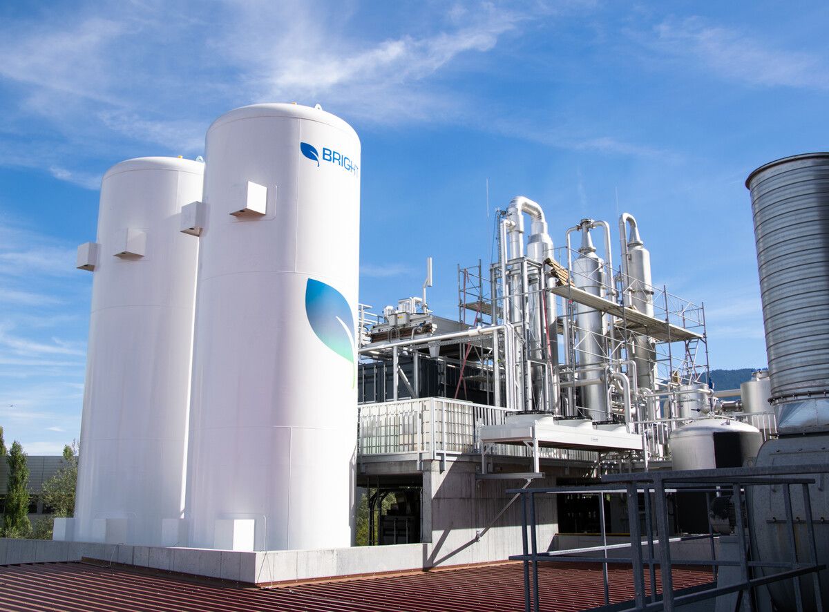 Die Energiezentrale Stöcken ist mit der innovativen Technik eine Weltneueiheit, die viele Fachbesucher nach Dornbirn holt.⇒Fa