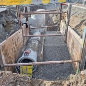 Baustelle Moosmahdstraße kommt voran