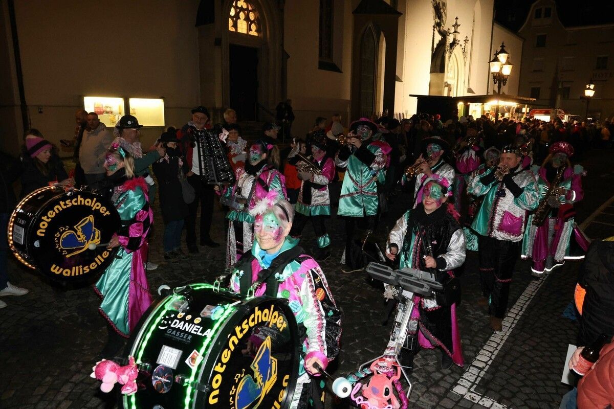 Die „Notenschalper“ mit Freude bei der Sache.