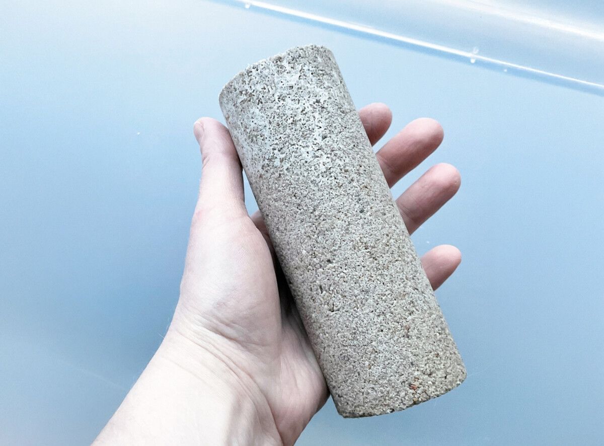 Die Uni Stuttgart forscht an Biobeton.⇒Universität Stuttgart/ILEK