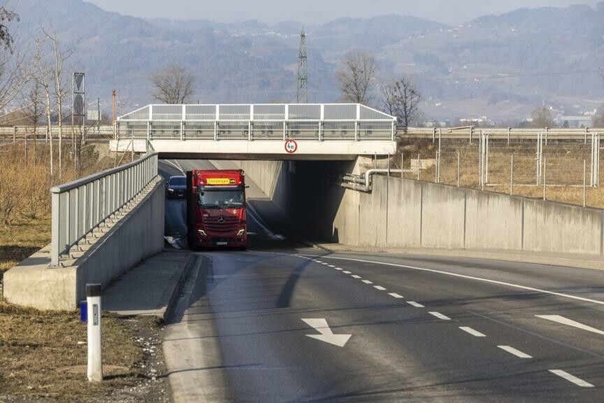 Die Unterführung muss saniert werden. ⇒VN/Paulitsch
