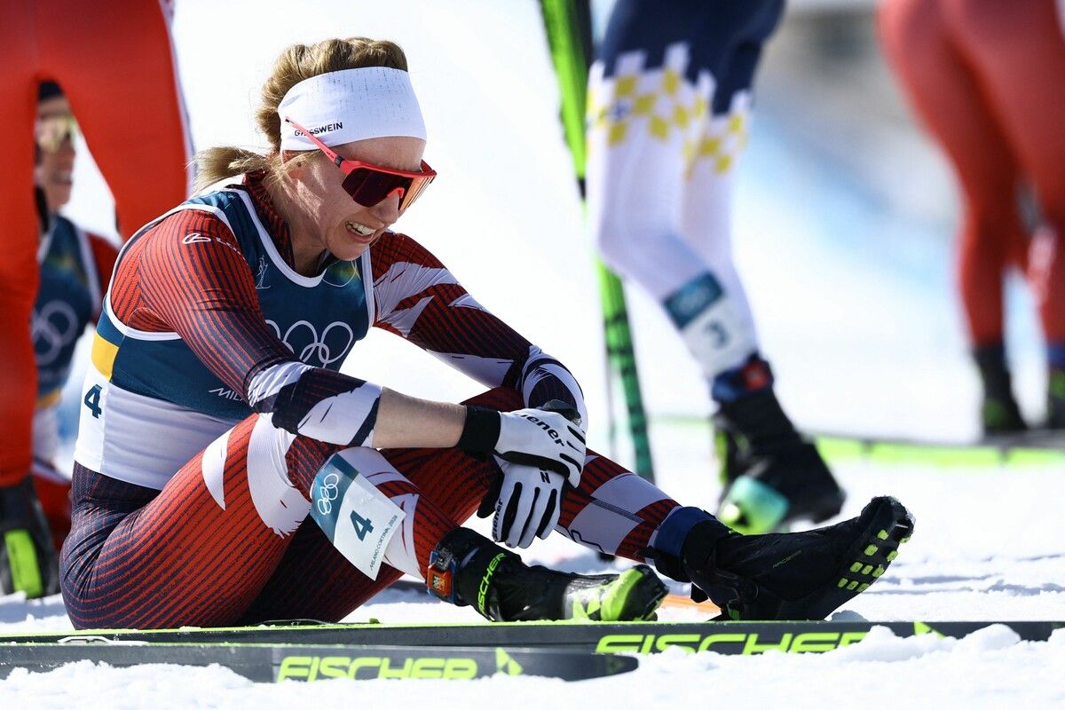 Eine enttäuschte Teresa Stadlober.⇒apa