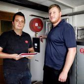 Endlich heim in die warme Stube