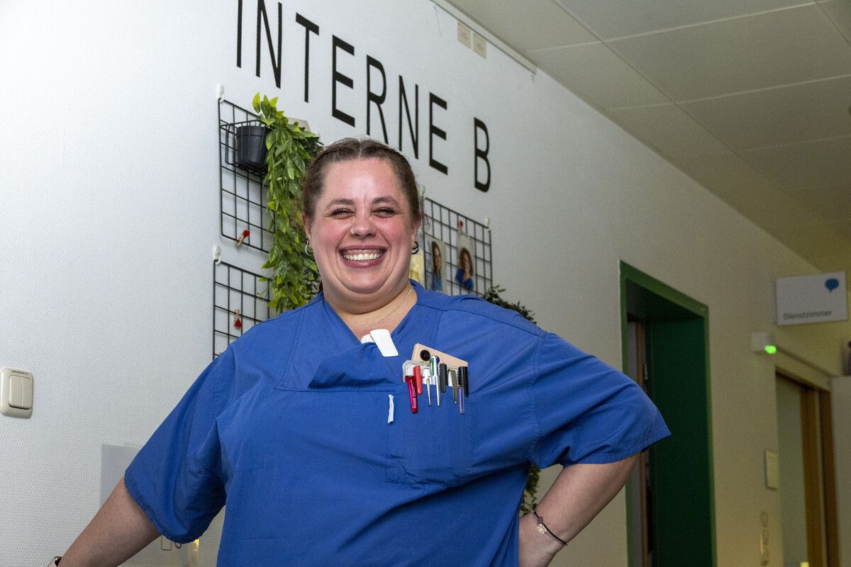 Elisabeth von der Thannen ist die Fröhlichkeit in Person, selbst in schwierigen Situationen.⇒vn/paulitsch, rohmberg