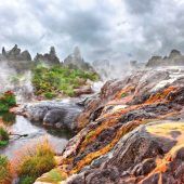 Von Geysiren und Schlammtöpfen