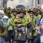 Tausende Mäschgerle verwandelten Feldkirch in eine Faschingshochburg. »A5