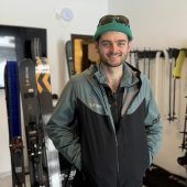 Mit Motor durch den Schnee