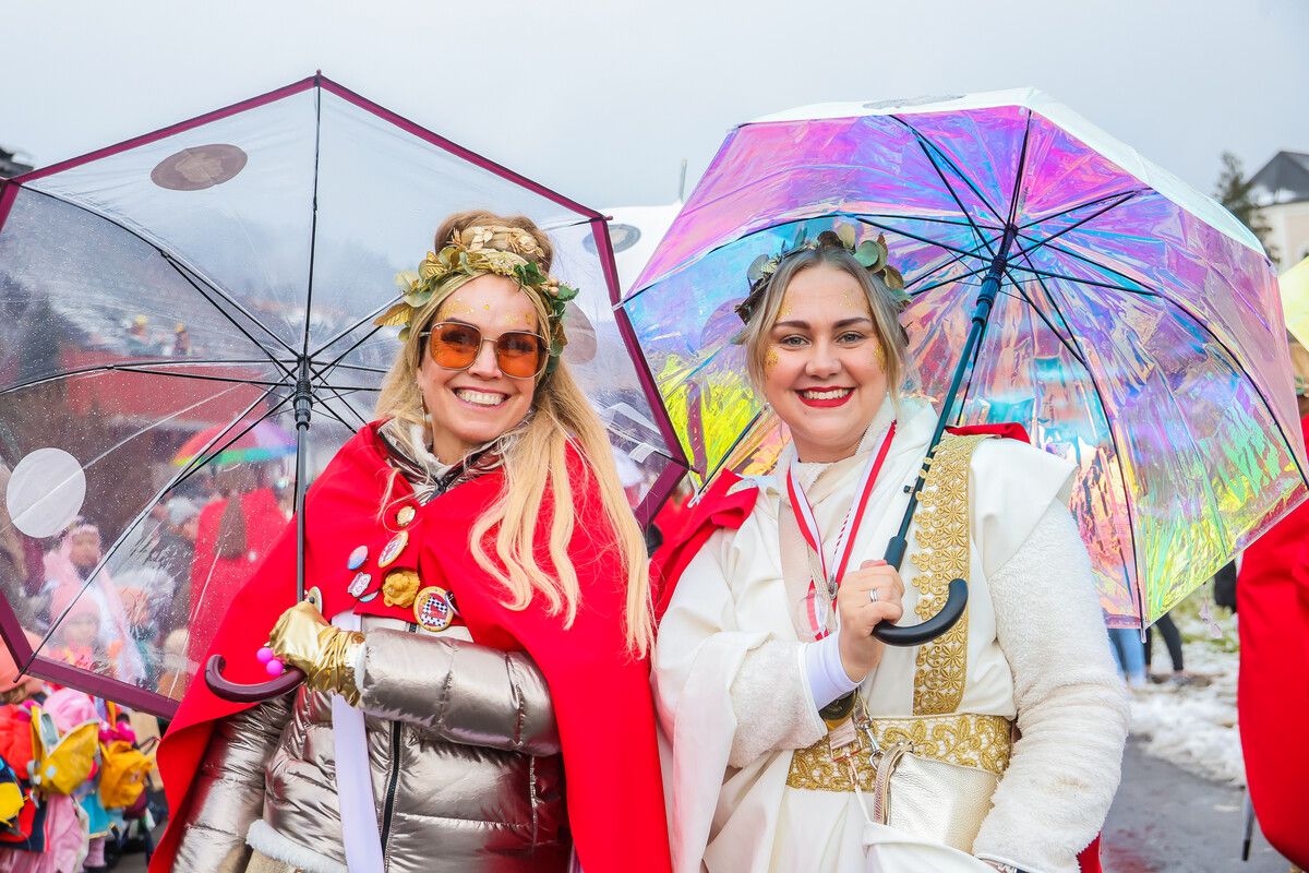 Fasching kennt kein schlechtes Wetter